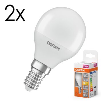 Osram lights E14 LED 4.9 Watt warm white 470 Lumen