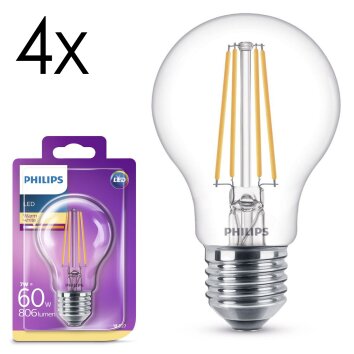 Philips Lights E27 LED 7 Watt warm white 806 Lumen