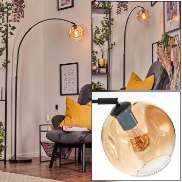 Ripoll floor lamp, Arch lamps black, 1-light source