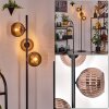 Koyoto floor lamp coppery, 3-light sources