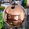 Koyoto hanging light, globe light, Cluster pendant lamp coppery, 3-light sources