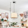 Sabadim hanging light, pendant light brown, Ecru, 1-light source