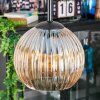 Koyoto hanging light, globe light, Cluster pendant lamp Amber, 4-light sources