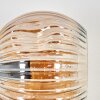 Ripoll globe light, wall light Amber, Smoke-coloured, 3-light sources