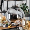 Gastor hanging light, globe light, pendant light Amber, Smoke-coloured, 6-light sources