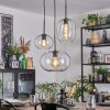 Apedo hanging light, pendant light, Cluster pendant lamp clear, 3-light sources