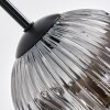 Ripoll hanging light, globe light, Cluster pendant lamp Smoke-coloured, 3-light sources