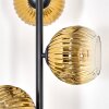 Ripoll floor lamp gold, clear, 3-light sources