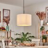 Bassagoda hanging light, pendant light white, 1-light source