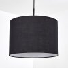 Bassagoda hanging light, pendant light black, white, 1-light source