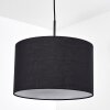 Bassagoda hanging light, pendant light black, white, 1-light source