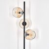 Ripoll floor lamp Amber, clear, 3-light sources