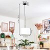 Bassagoda hanging light, pendant light white, 1-light source