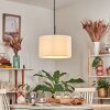 Bassagoda hanging light, pendant light white, 1-light source