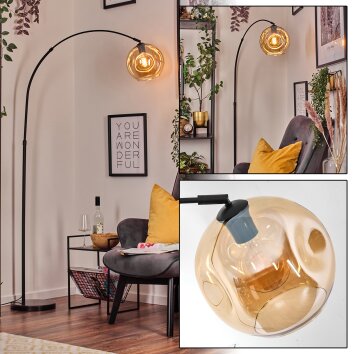 Ripoll floor lamp, Arch lamps black, 1-light source