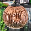 Ripoll hanging light, globe light, Cluster pendant lamp clear, coppery, 3-light sources