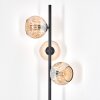 Ripoll floor lamp Amber, 3-light sources
