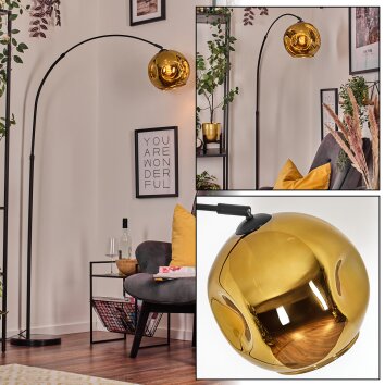 Ripoll floor lamp, Arch lamps black, 1-light source