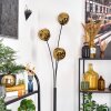 Ripoll globe light, floor lamp gold, 3-light sources