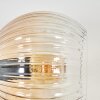 Koyoto globe light, wall light Amber, clear, 3-light sources