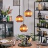 Koyoto hanging light, globe light, Cluster pendant lamp 30 cm coppery, 3-light sources