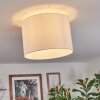 Bassagoda ceiling light white, 1-light source