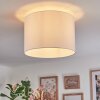 Bassagoda ceiling light white, 1-light source