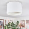 Bassagoda ceiling light white, 1-light source