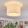 Bassagoda ceiling light white, 1-light source