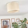 Bassagoda ceiling light beige, white, 1-light source