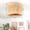 Granja ceiling light Ecru, 1-light source