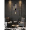 Lucide ORLANDO Pendant light grey, rust-coloured, 3-light sources
