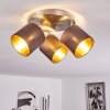 ALSEN Ceiling Light matt nickel, 3-light sources