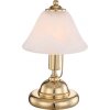 Globo ANTIQUE I table lamp brass, 1-light source