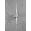 Konstsmide Cremona wall light LED grey, 2-light sources