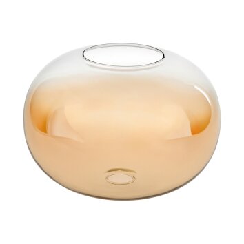 Glass lamp shade  Apedo replacement glass, spare part Amber, clear