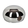 Glass lamp shade  Nikkala replacement glass, spare part chrome, Smoke-coloured