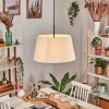 Bassagoda hanging light, pendant light white, 1-light source