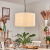 Flemming hanging light, pendant light white, 1-light source