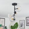 Koyoto ceiling light, globe light 32 cm clear, 4-light sources