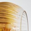 Koyoto ceiling light, globe light 32 cm gold, clear, 4-light sources