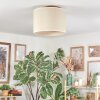 Bassagoda ceiling light beige, white, 1-light source