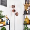 Ripoll floor lamp clear, coppery, 3-light sources