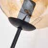 Ripoll globe light, floor lamp Amber, 3-light sources