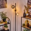 Ripoll floor lamp Amber, clear, Smoke-coloured, 3-light sources