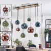 Ripoll hanging light, globe light, pendant light Ecru, black, 8-light sources
