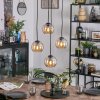 Koyoto hanging light, globe light, Cluster pendant lamp 35 cm Amber, 4-light sources