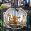 Koyoto hanging light, globe light, Cluster pendant lamp 35 cm Amber, 4-light sources