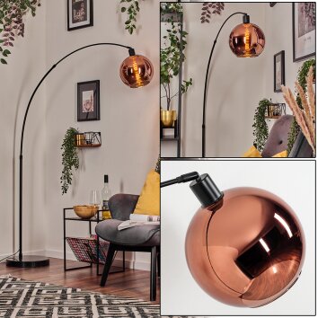 Koyoto floor lamp, Arch lamps black, 1-light source