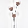Koyoto globe light, floor lamp coppery, 3-light sources